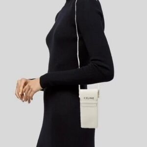 Celine Ivory Crossbody Pouch